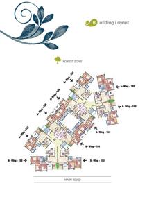 Image of 1053 Sq.ft 2 BHK Apartment / Flat for sale in Florista County, Undri, Pune for Rs. 6000000