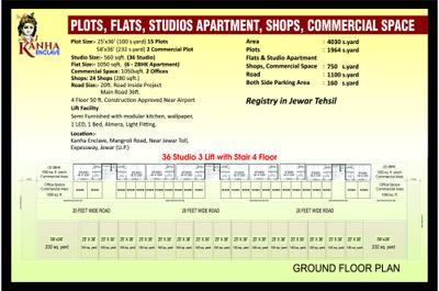 Image of 450 Sq.ft Residential Plot / Land for sale in Jewar City Propert, Yeida, Greater Noida for Rs. 1159999