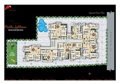 Image of 1430 Sq.ft 3 BHK Apartment / Flat for sale in Nexgen Nyasa Prabhu Lakshman, Danapur, Patna for Rs. 9500000