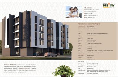 Image of 1000 Sq.ft 3 BHK Apartment / Flat for sale in Magnolia Destiny, Chhota Chanpur, Kolkata for Rs. 5100000