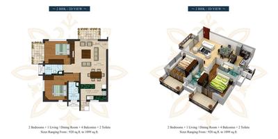 Image of 657 Sq.ft 1 BHK Apartment / Flat for sale in Preeti Bella Casa, Siolim, Goa for Rs. 11800000