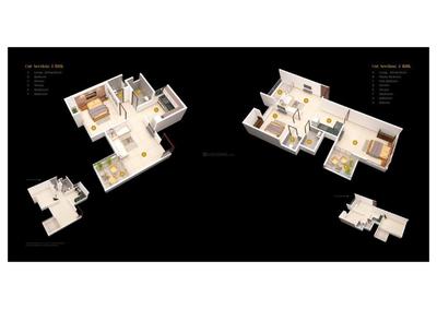 Image of 550 Sq.ft 1 BHK Apartment / Flat for sale in Hakke And Kad Silver Park, Uruli Devachi, Pune for Rs. 2550000