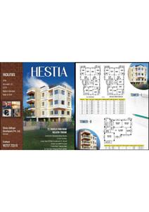 Image of 1100 Sq.ft 3 BHK Apartment / Flat for sale in Hestia, Behala Chowrasta, Kolkata for Rs. 7200000