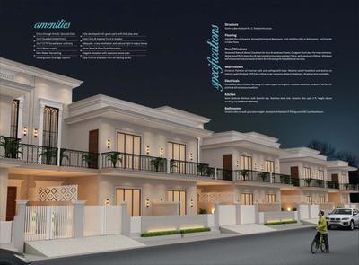 Image of 1120 Sq.ft 3 BHK Duplex for sale in Krishna Valley, Sunari, Agra for Rs. 5400000