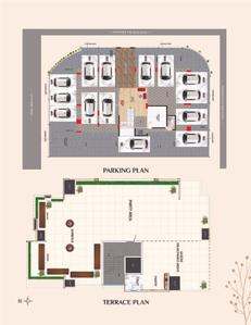Image of 1742 Sq.ft 3 BHK Apartment / Flat for sale in Shri Kartik Swami Heights, Tidke Colony, Nashik for Rs. 12542000