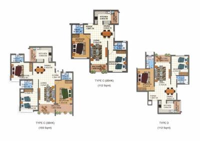 Image of 1120 Sq.ft 2 BHK Apartment / Flat for sale in Umiya Sundance Apartments, Sancoale, Goa for Rs. 13300000