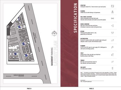 Image of 1890 Sq.ft 3 BHK Apartment / Flat for sale in Ved Vedant Antilia, Vastral, Ahmedabad for Rs. 7000000