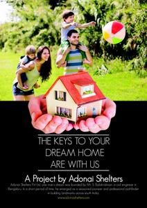 Image of 1300 Sq.ft 2 BHK Apartment / Flat for sale in Adonai Glory, Hennur, Bengaluru for Rs. 8000000