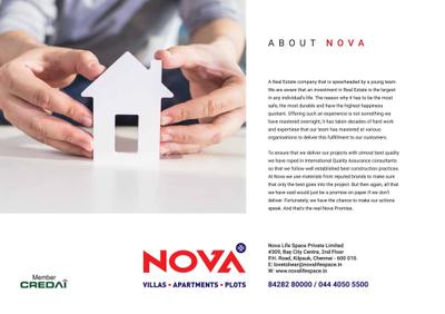 Image of 2095 Sq.ft Residential Plot / Land for sale in Nova Platina Extension, Porur, Chennai for Rs. 9125000
