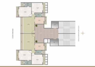 Image of 1276 Sq.ft 2 BHK Apartment / Flat for sale in Jai Jalaram Satyam Seven Skies, Kharghar, Navi Mumbai for Rs. 19000000