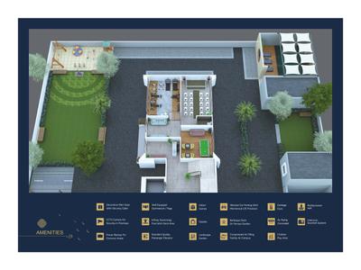Image of 1500 Sq.ft 3 BHK Apartment / Flat for sale in Aarna 39, Bhayli, Vadodara for Rs. 13500000
