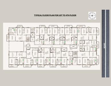 Image of 827 Sq.ft 2 BHK Apartment / Flat for sale in Sai Empire Qube, Perumanttunallur, Chennai for Rs. 5650005