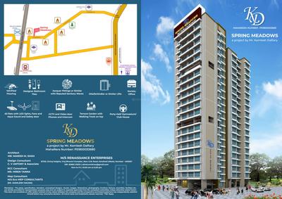 Image of 650 Sq.ft 2 BHK Apartment / Flat for sale in SPRING MEADOWS, Malad East, Mumbai for Rs. 17500000