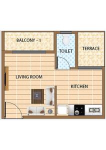 Image of 520 Sq.ft 1 BHK Apartment / Flat for sale in Shree Vasturachana Anandvan, Kalyan West, Kalyan for Rs. 2750000