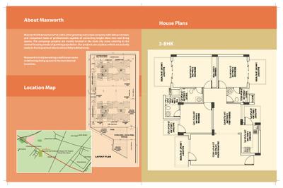 Image of 1200 Sq.ft 2 BHK Apartment / Flat for sale in Maxworth City Residence, Sector 10A, Gurgaon for Rs. 10000000