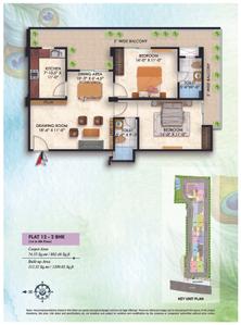 Image of 1093 Sq.ft 2 BHK Apartment / Flat for sale in Shreekrishna Nilayam, Lowther Road, Allahabad for Rs. 14209000