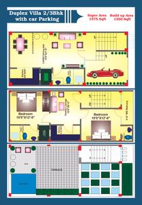 Image of 1000 Sq.ft 2 BHK Independent House for sale in Sanskriti Garden, Noida Extension, Greater Noida for Rs. 4200000