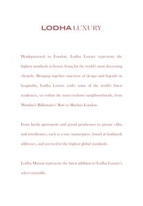Lodha Park Brochure 2