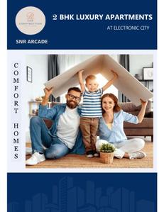 Image of 1700 Sq.ft 3 BHK Apartment / Flat for sale in SNR Arcade, Electronic City, Bengaluru for Rs. 27000000