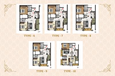Image of 1081 Sq.ft 2 BHK Apartment / Flat for sale in Pacific Legacy, Bilekahalli, Bengaluru for Rs. 11000020
