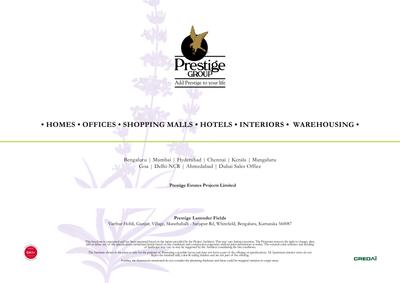 Prestige Lavender Fields Brochure 28