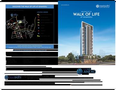 Image of 650 Sq.ft 1 BHK Apartment / Flat for sale in Neel Sidhi Anexo, Ghansoli, Navi Mumbai for Rs. 13500000