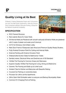 Dhoomavathi Pride Brochure 3