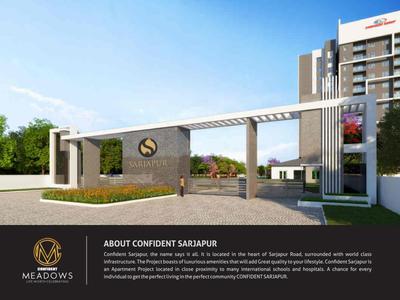 Image of 1616 Sq.ft 3.5 BHK Apartment / Flat for sale in D J Confident Meadows, Dommasandra, Bengaluru for Rs. 12000000