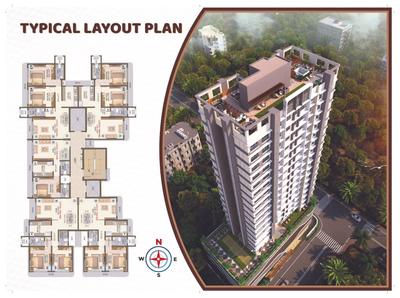 Image of 1000 Sq.ft 2 BHK Apartment / Flat for sale in Aishwarya Optima, Mulund West, Mumbai for Rs. 19500000