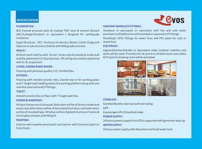 Image of 1587 Sq.ft 3 BHK Apartment / Flat for sale in Evos Palace, Patrapada, Bhubaneswar for Rs. 8500000