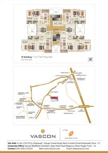 Image of 1100 Sq.ft 2 BHK Apartment / Flat for sale in Vascon Xotech Phase 1, Hinjawadi, Pune for Rs. 8300000