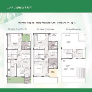 Image of 68 Sq.ft 3 BHK Villa for sale in Savera Palm Green Villas, Sanganer, Jaipur for Rs. 10000000