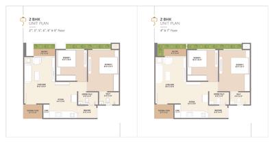 Image of 630 Sq.ft 1 BHK Apartment / Flat for sale in Siddhi Vinayak Emerald, Chandlodia, Ahmedabad for Rs. 5000000