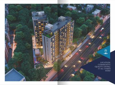 Image of 2250 Sq.ft 3 BHK Apartment / Flat for sale in Life Style Blue Star, Rander, Surat for Rs. 22000000