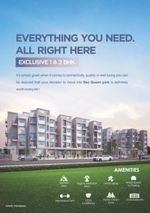 Image of 1050 Sq.ft 2 BHK Apartment / Flat for sale in National Sea Queen Park, Taloja, Navi Mumbai for Rs. 4800000