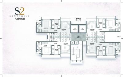 Image of 850 Sq.ft 2 BHK Apartment / Flat for sale in Veena Santoor, Kandivali West, Mumbai for Rs. 21000000