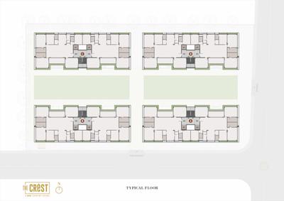 Image of 2512 Sq.ft 4 BHK Apartment / Flat for sale in Swastik The Crest, Nikol, Ahmedabad for Rs. 29500000