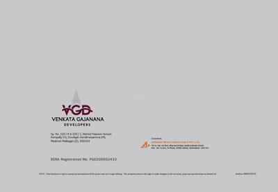 Image of 1100 Sq.ft 2 BHK Apartment / Flat for sale in VG Homes, Kompally, Hyderabad for Rs. 7800000