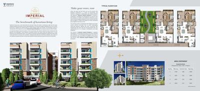 Image of 2205 Sq.ft 3 BHK Apartment / Flat for sale in Gayatri Vaishnaoi Imperial, Somajiguda, Hyderabad for Rs. 28500000