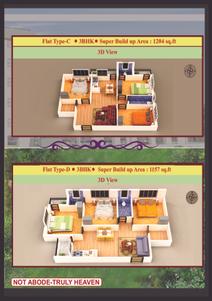 Image of 1035 Sq.ft 3 BHK Apartment / Flat for sale in Manishika Enclave Phase lll, Arra, Durgapur for Rs. 3524800