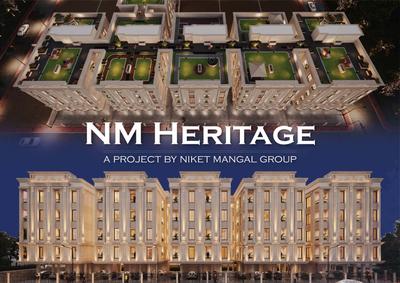 Image of 1163 Sq.ft 3 BHK Apartment / Flat for sale in NM Heritage, Bhicholi Mardana, Indore for Rs. 4800000