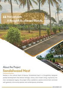 Image of 1613 Sq.ft Residential Plot / Land for sale in Sandalwood Nest, Halalu, Mysore for Rs. 7500000