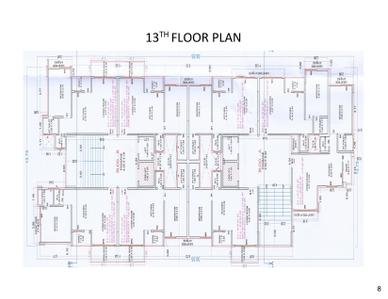 Image of 791 Sq.ft 1 BHK Apartment / Flat for sale in Shiv Sai Siddhi, Sima Nagar, Surat for Rs. 2800000