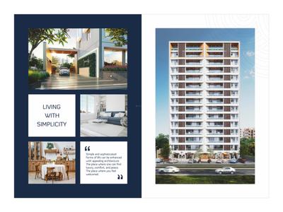 Image of 1500 Sq.ft 3 BHK Apartment / Flat for sale in Aarna 39, Bhayli, Vadodara for Rs. 13500000