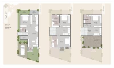 Image of 1692 Sq.ft 4 BHK Villa for sale in Aashray Primero, Kalali, Vadodara for Rs. 11000000