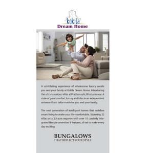 Image of 2457 Sq.ft 3.5 BHK Villa for sale in Kokila Dream Home, Padhansahi, Bhubaneswar for Rs. 12500000