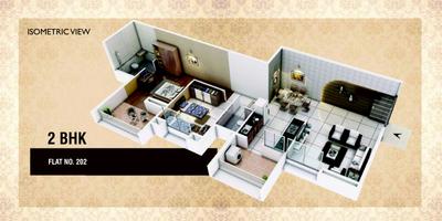 Image of 1680 Sq.ft 3 BHK Apartment / Flat for sale in Haware Grand Heritage, Wakad, Pune for Rs. 9050000