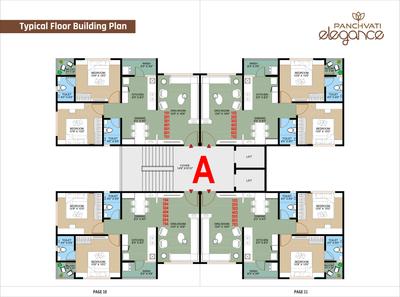 Image of 650 Sq.ft 2 BHK Apartment / Flat for sale in Dharti Panchvati Elegance, Vatva, Ahmedabad for Rs. 3150000