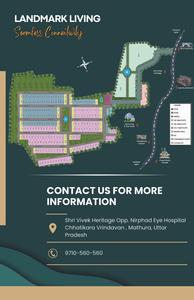 Image of 1400 Sq.ft Residential Plot / Land for sale in Shri Vivek Heritage, Jait, Vrindavan for Rs. 8580000