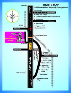 Image of 600 Sq.ft Residential Plot / Land for sale in Impulse Sri Mahalakshmi Nagar, Chengalpattu, Chennai for Rs. 900000